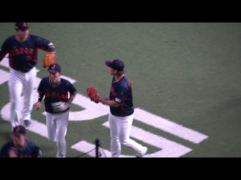 千葉ロッテマリーンズ 岩下投手 実使用グローブ ピンチを凌いで野手を