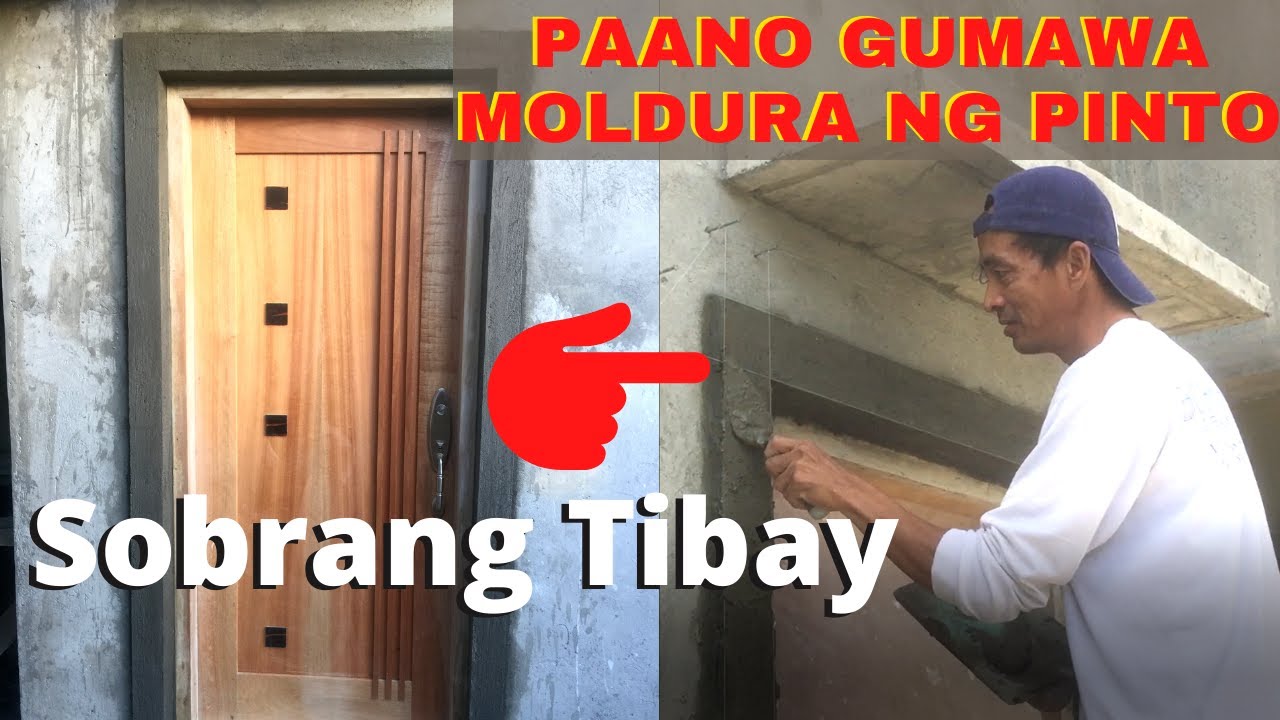 Paano Gumawa Moldura ng Pinto YouTube