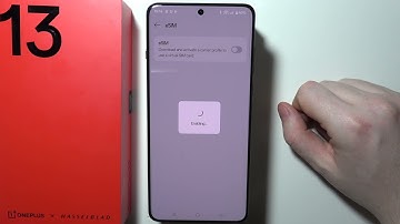 OnePlus 13 - How to Set Up eSIM