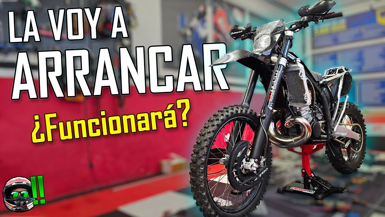 MESES de RESTAURACION y ES HORA de ARRANCARLA 🔥 Operación Renovación Gas Gas 300 2t