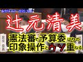 #201203 #あだチャン 憲法審で予算委ばりの印象操作とウソ重ねる辻元清美 #あだち康史 #足立康史