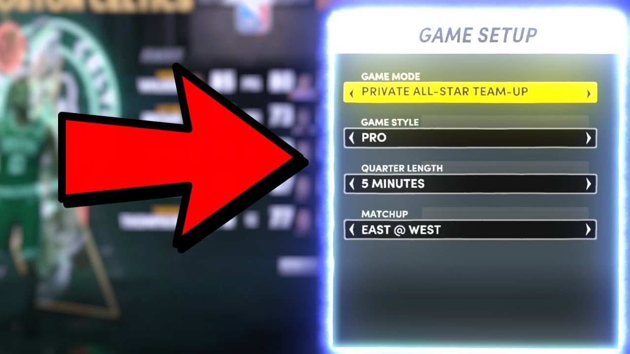 HOW TO PLAY ALL STAR TEAM UP ON NBA 2K22 NEXT GEN YouTube
