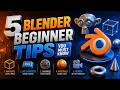 Blender Tips That Make Modeling EASY #blendertips #3dmodeling #blenderbeginner