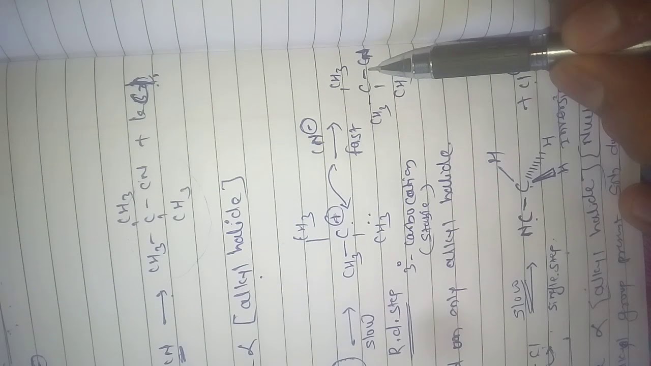 SN1 and SN2 reaction