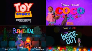 Pixar TV Spot Trailer Logos