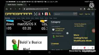How To Download Baldis Basics Mod Menu By Fasguy - Read Desc
