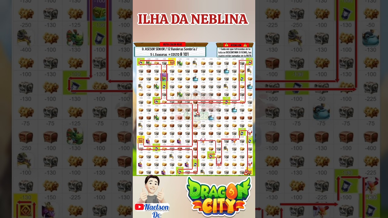 EVENTO ILHA DA NEBLINA DO DRAGÃO CONSELHEIRO VELHACO ☺️ MAPA COMPLETO 🤩 DRAGON CITY