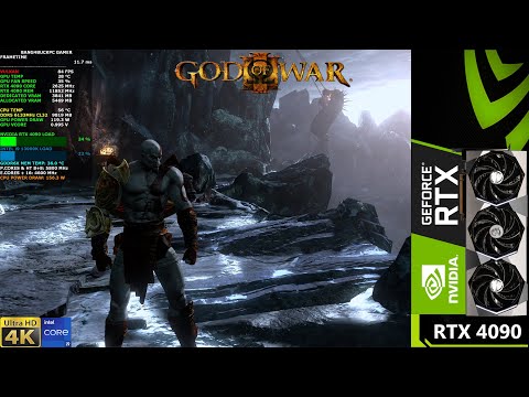 God Of War 3 4K RPCS3 PS3 Emulator | RTX 4090 | i9 13900K 6GHz