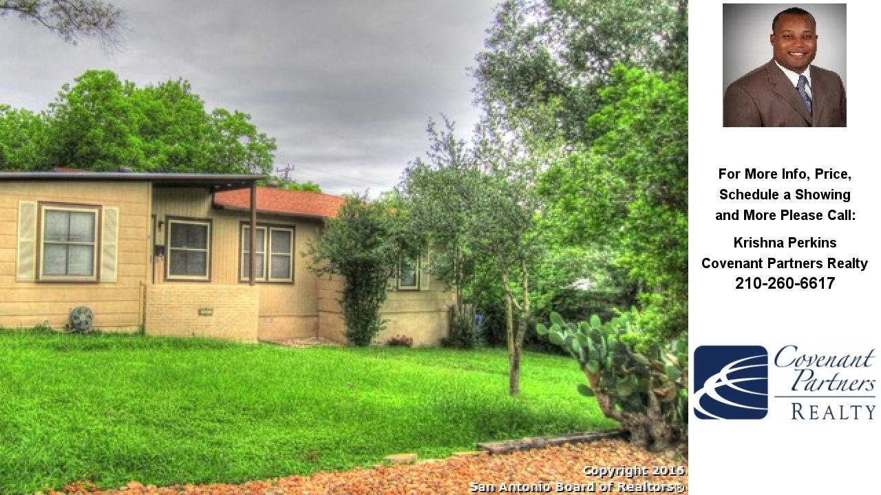 601 RITTIMAN RD, San Antonio, TX Presented by Krishna Perkins.