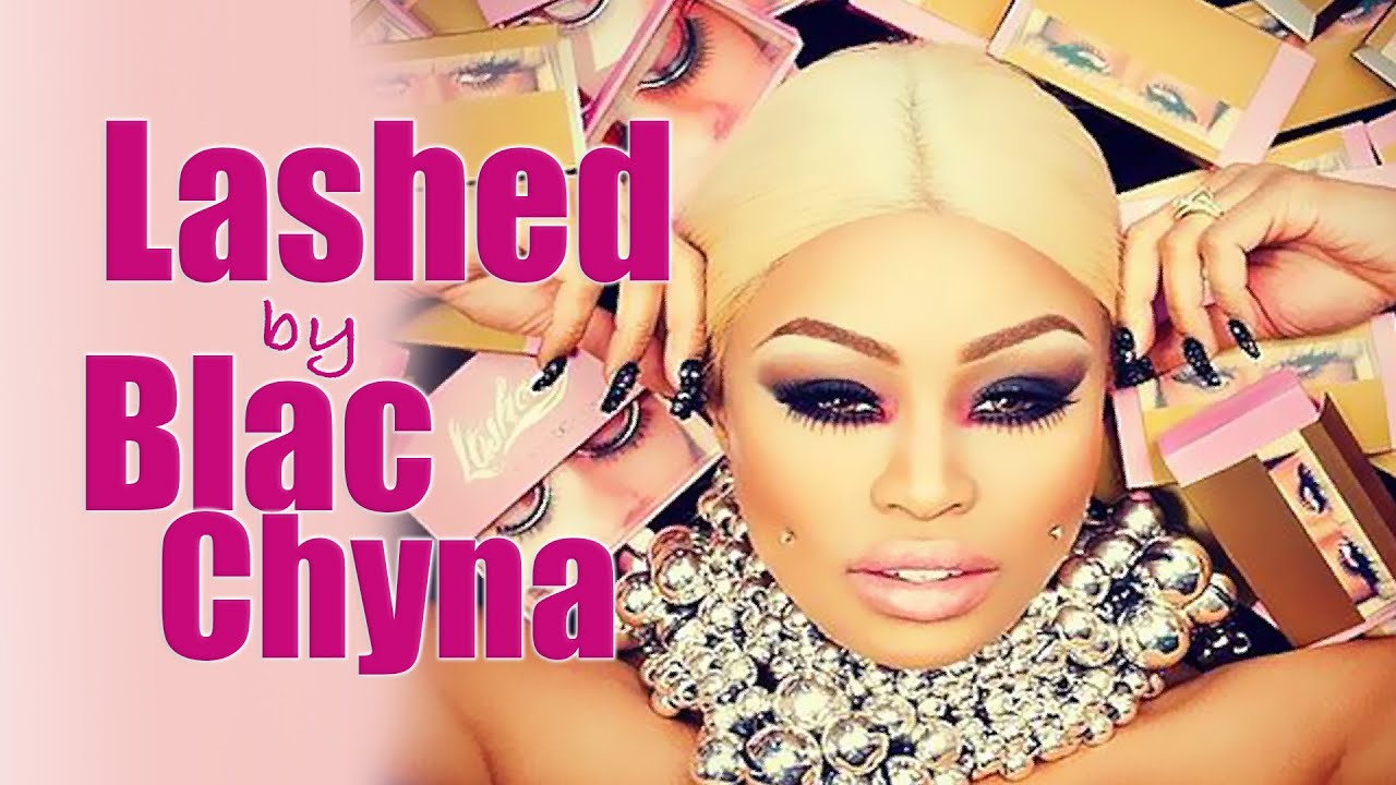 BLAC CHYNA'S Lashed Bar | Lash Extensions - YouTube