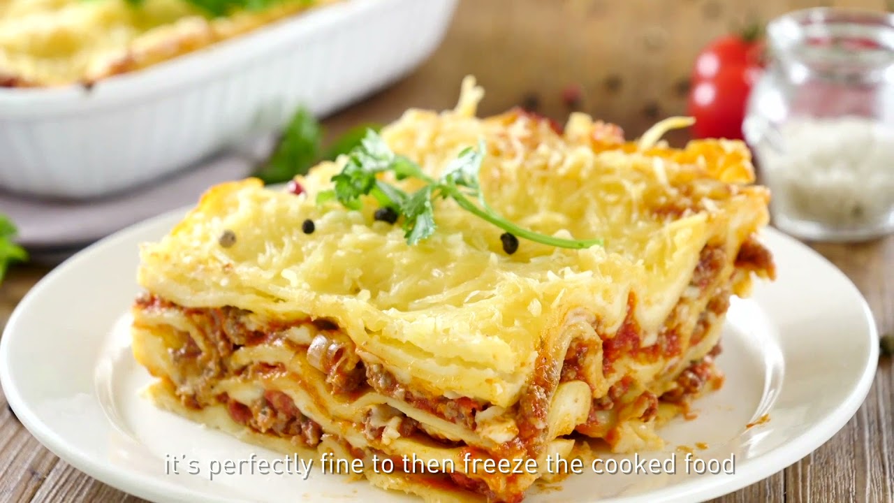 correct temperature for frozen food to be stored at