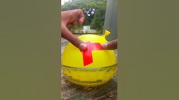 🔥water freezing expirement|simple Balloon and water expirement|Easy expirement#M4_Tech#E_bull_jet