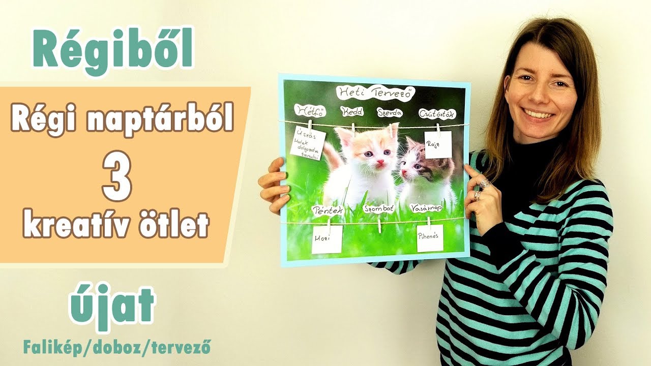 3 kreatív ötlet falinaptárból | Régiből újat | Manó kuckó