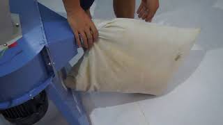 waste sponge foam shredder crushing cutting machine