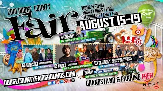 LIVE getting ready for the Dodge County Fair featuring great Music, Food and Fun!
