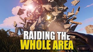 We RAIDED The WHOLE AREA (Rust Survival) #166