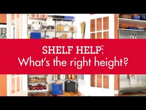 Shelf Help: What&rsquo;s The Right Height? - QuickTip Episode 4