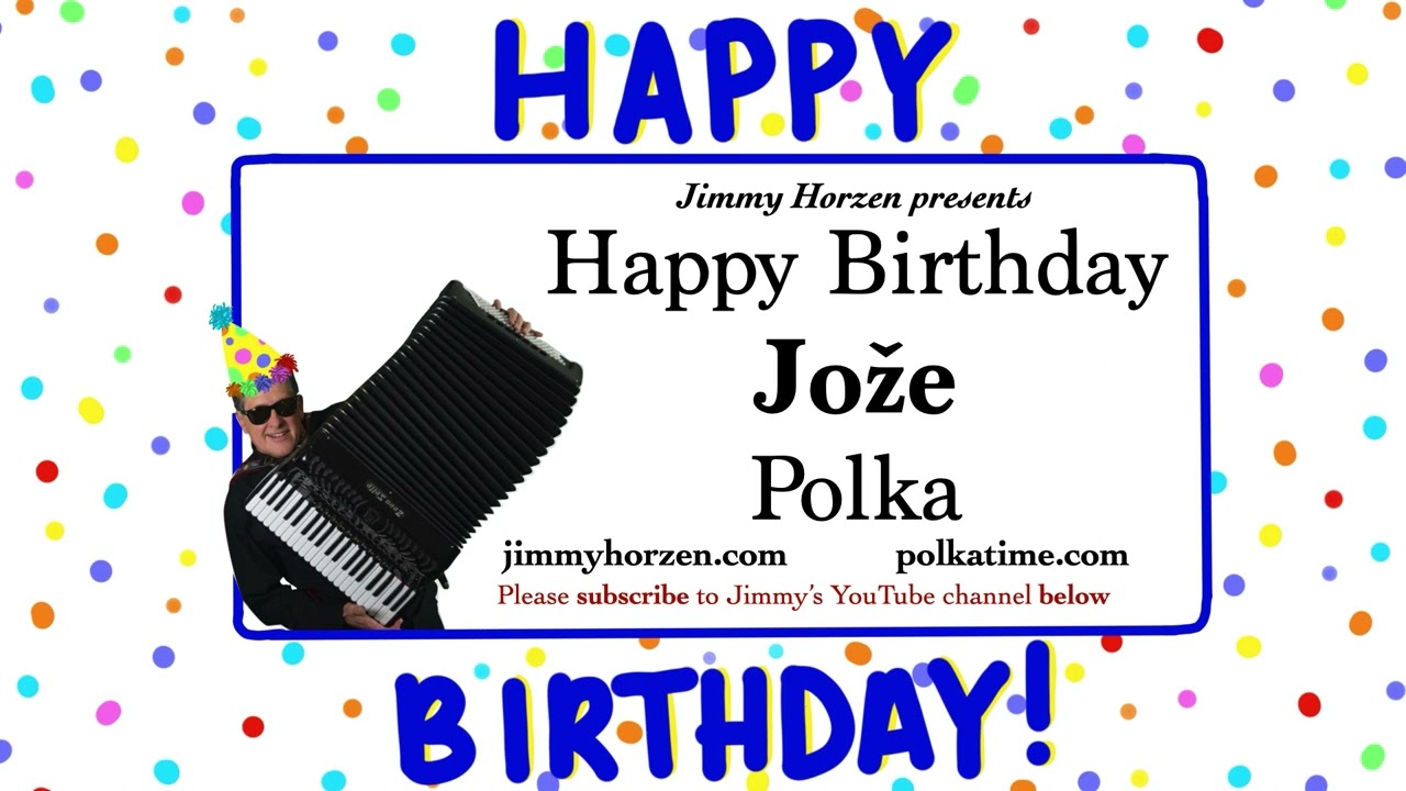 Jože Happy Birthday Polka