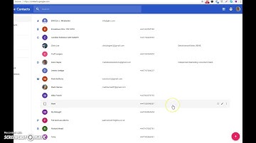 How to add a Contact to your Gmail Address book