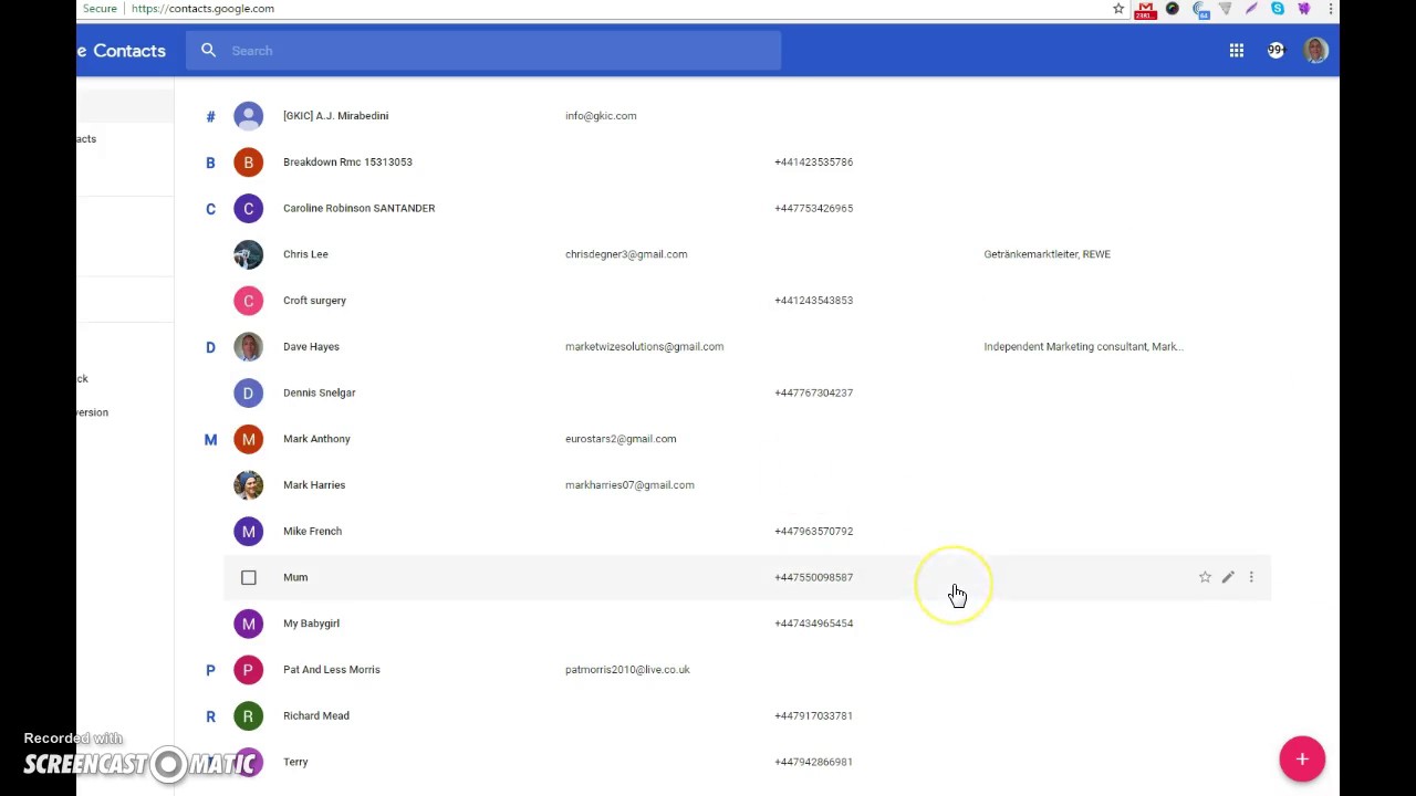 How To Add A Contact To Your Gmail Address Book YouTube
