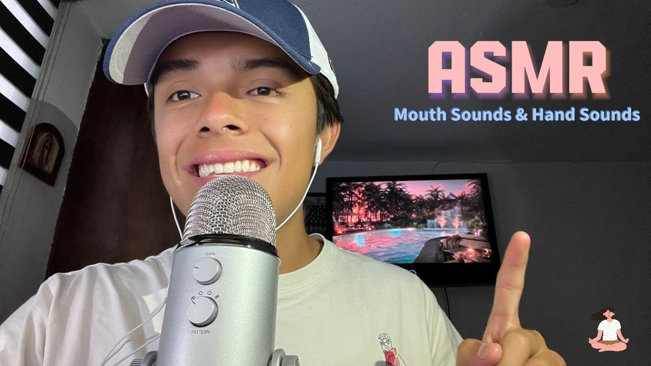 ASMR | Mouth Sounds 😛, Hand Sounds 🤚 y Palabras Motivacionales 💯