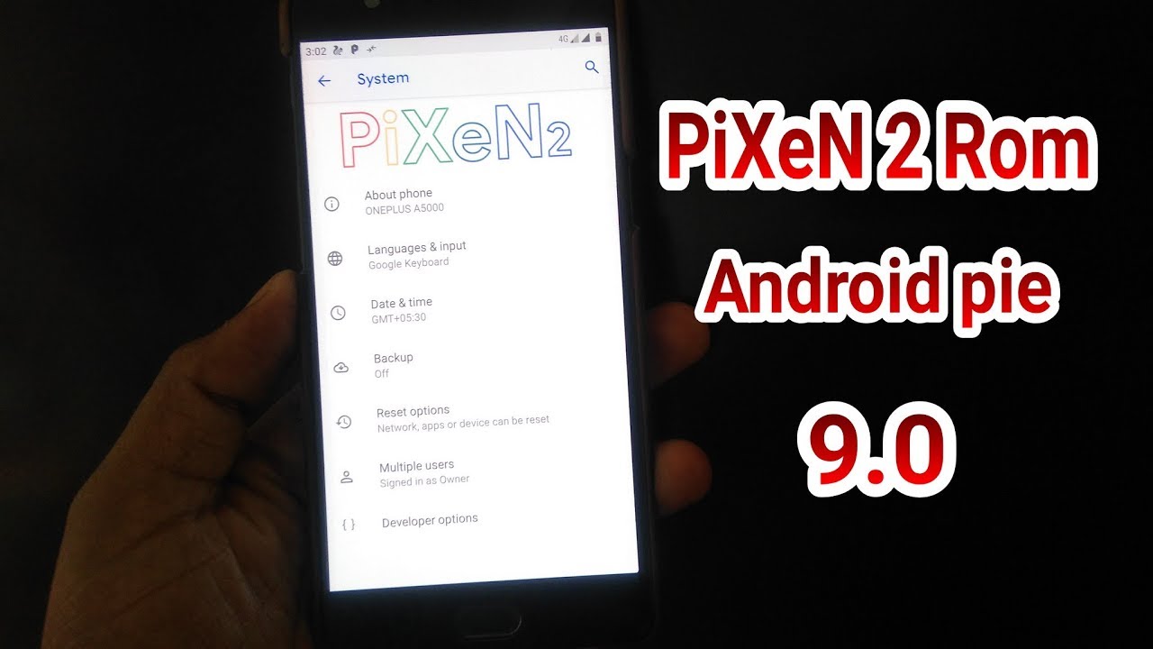 Oneplus 5 first time ( PiXeN2 ROM Android pie 9.0 ) | installation | review |😄🖕