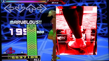 DDR SuperNOVA RED ZONE Expert AAA PFC (with footcam)