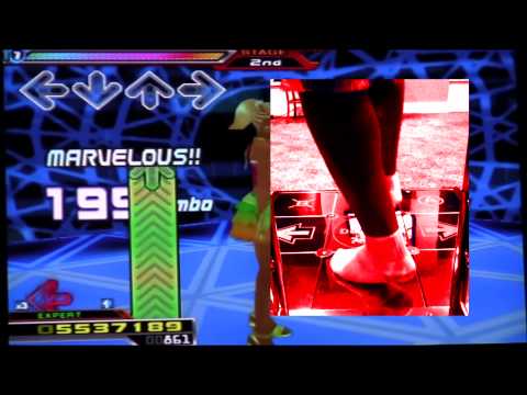 DDR SuperNOVA RED ZONE Expert AAA PFC (with footcam)