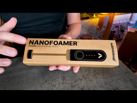 Unboxing NanoFoamer by Subminimal - YouTube