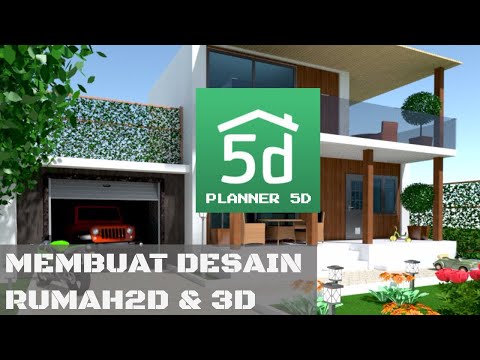 Review aplikasi Planner 5D membuat desain rumah dan 