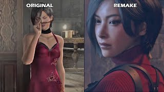 Leon Meets Ada in Resident Evil 4 Remake Vs Original (RE4 2005 vs 2023)