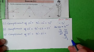 Q.1 Ex.5.1 Chapter:5 Lines and Angles | Ncert Maths Class 7 | Cbse