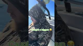 Tuna fishing shinanigams #slumped #prank #tunafishing #funny