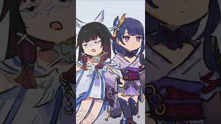 Citlali and Raiden Ei Force Columbina And Sandrone Apart [ Genshin Impact Comic ]