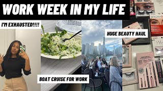 Chicago Work Week In My Life: downtown boat cruise, beauty haul & meeting my team for the first time