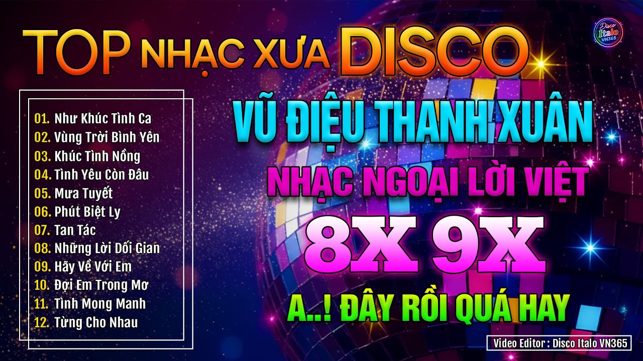 Điên Đảo Thanh Xuân - DISCO | Nhạc Hoa Lời Việt Hải Ngoại Chấn Động Triệu Con Tim - Nghe Là Nghiện