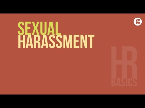 एचआर मूल बातें: यौन उत्पीड़न