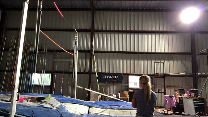 Maggie Rudisaile @Lonestar Pole Vault practice