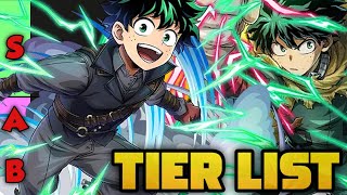 WHICH DEKU IS THE BEST IN GAME?! | My Hero Ultra Impact