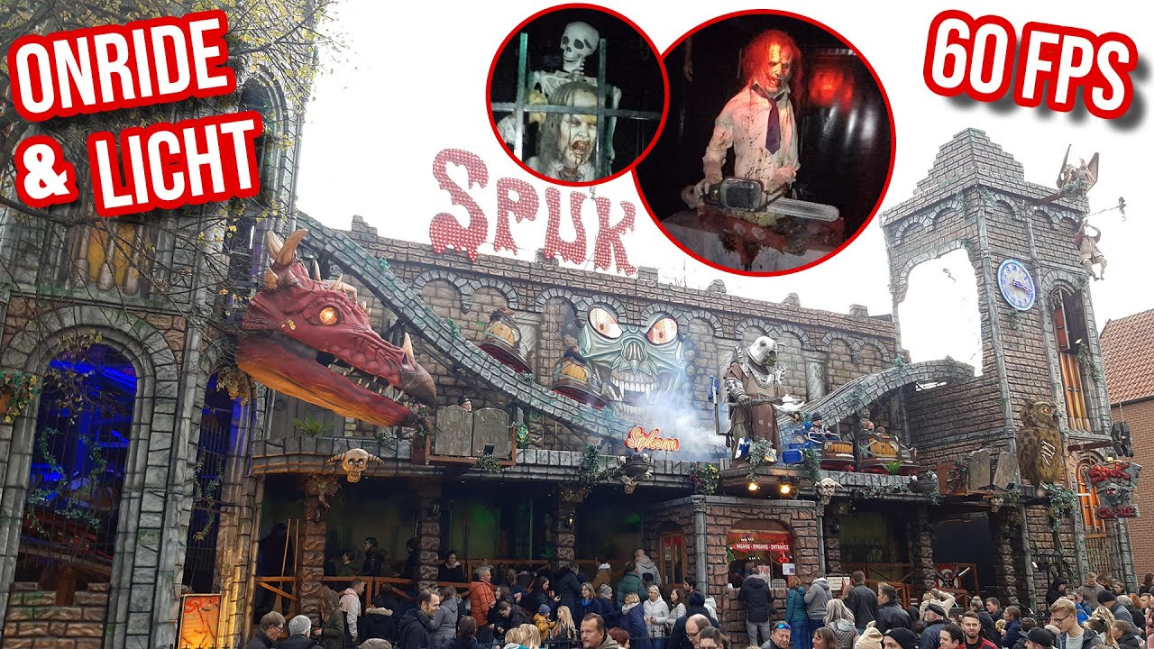 Spuk - Der Geistercoaster (Sipkema-Lütjens) - Onride & Licht - Allerheiligenkirmes 2022 in Soest