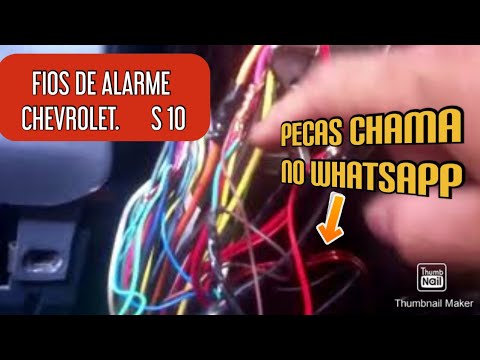 Vgsound - fios para instalação de alarmes -S10 - Blazer