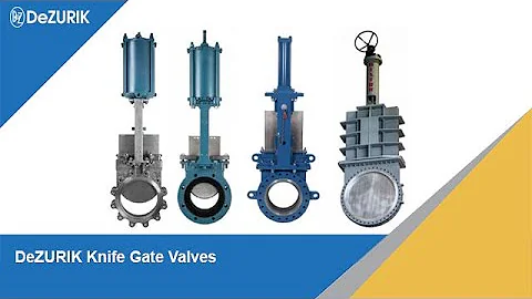 DeZURIK Knife Gate Valves Overview
