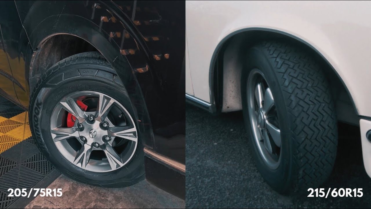 Tire Size 205/75R15 vs 215/60R15 - YouTube