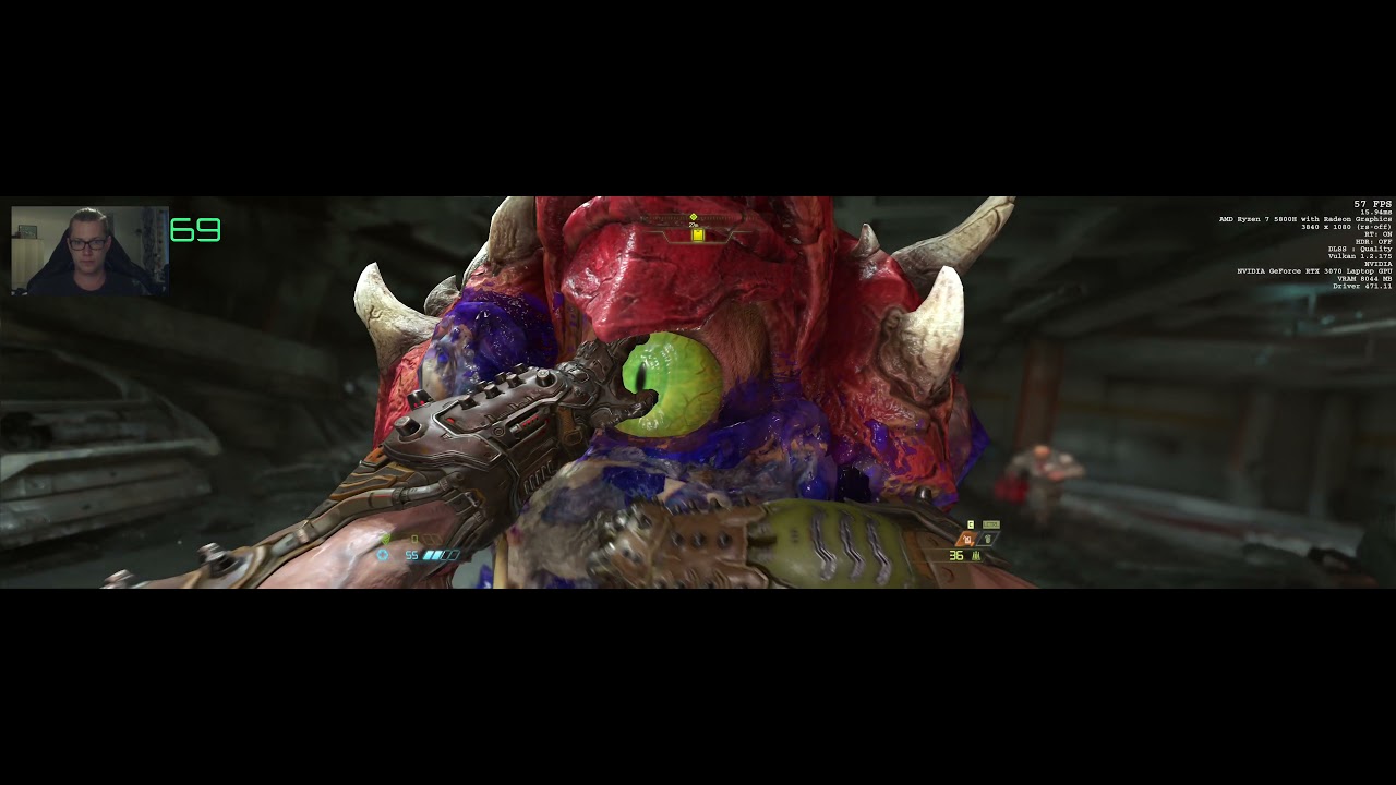 DOOM ETERNAL | WIDESCREEN | HEART RATE | FACECAM | TRAILER