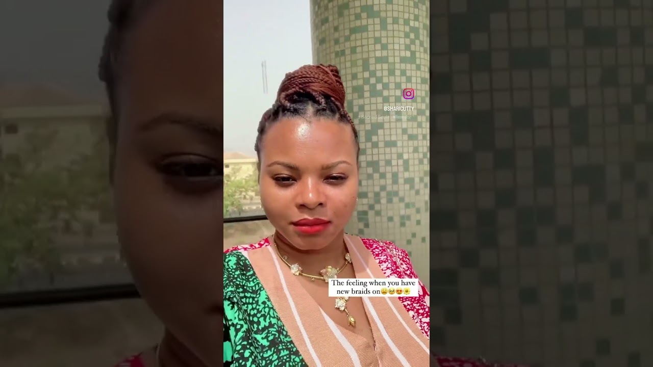 When you have new braids on 