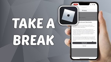 How to Take A Break on Roblox - Deactivate Roblox Account Temporarily