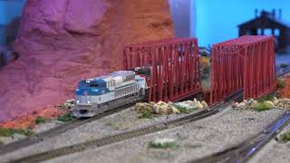 KATO N scale UP Sd70ace Bush #4141 review - YouTube