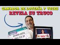 Ganador de la lotería 7 veces revela su truco