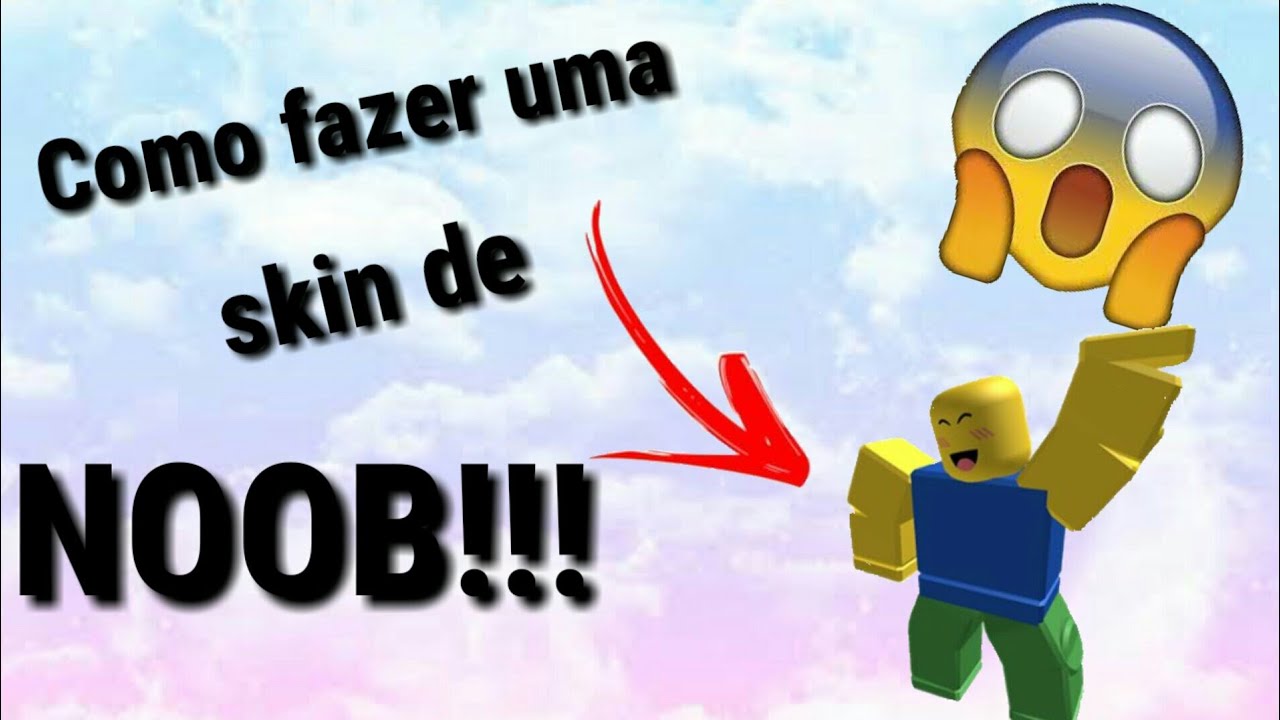 Como Fazer A Skin De Noob No Roblox Pelo Celular Youtube - como fazer skin de noob no roblox