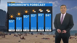 Chicago First Alert Weather: Warming through Thursday
